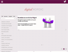 Tablet Screenshot of digitalnordic.se